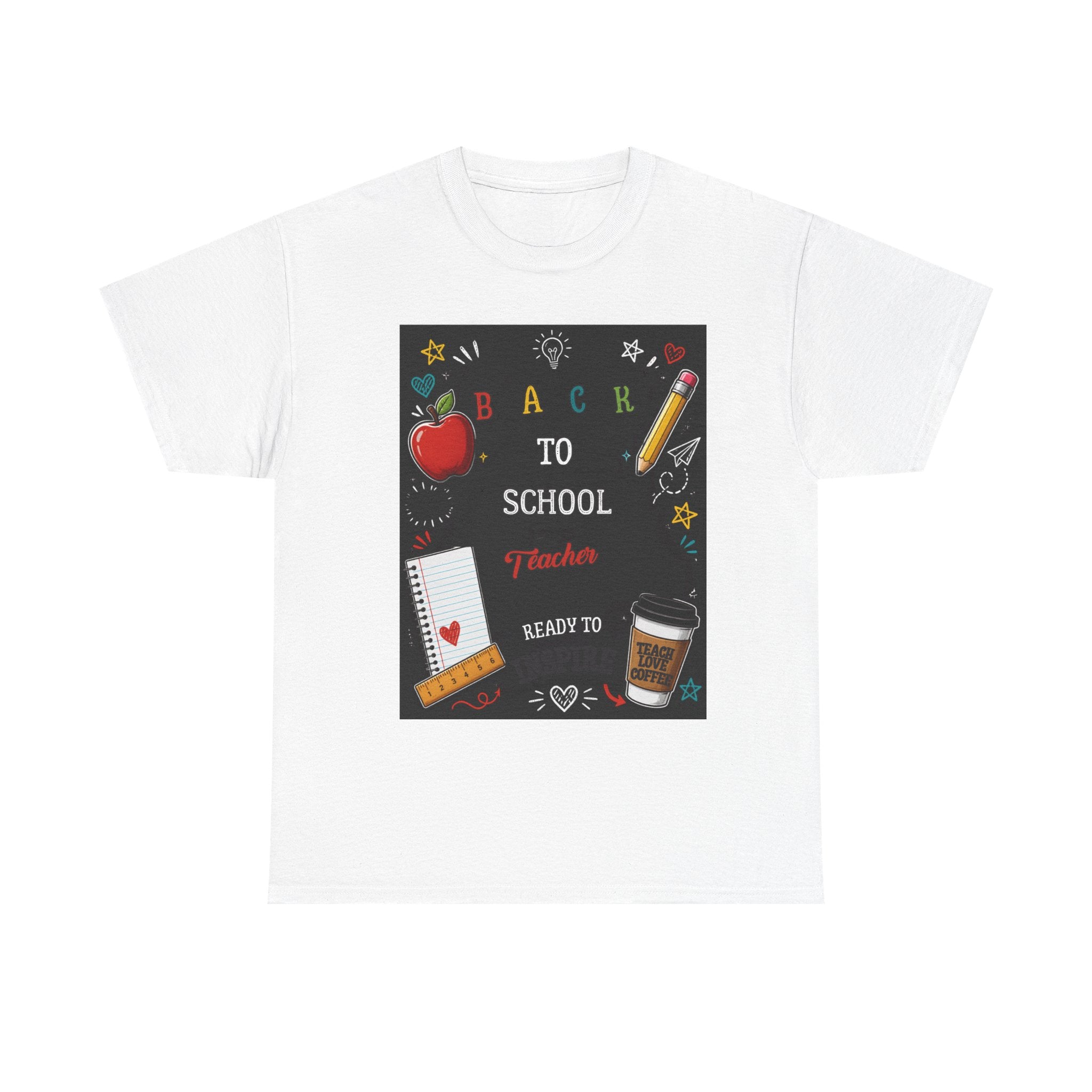 Classic Unisex Heavy Cotton T-Shirt — Everyday Casual Tee for Men & Women | Comfortable Fit