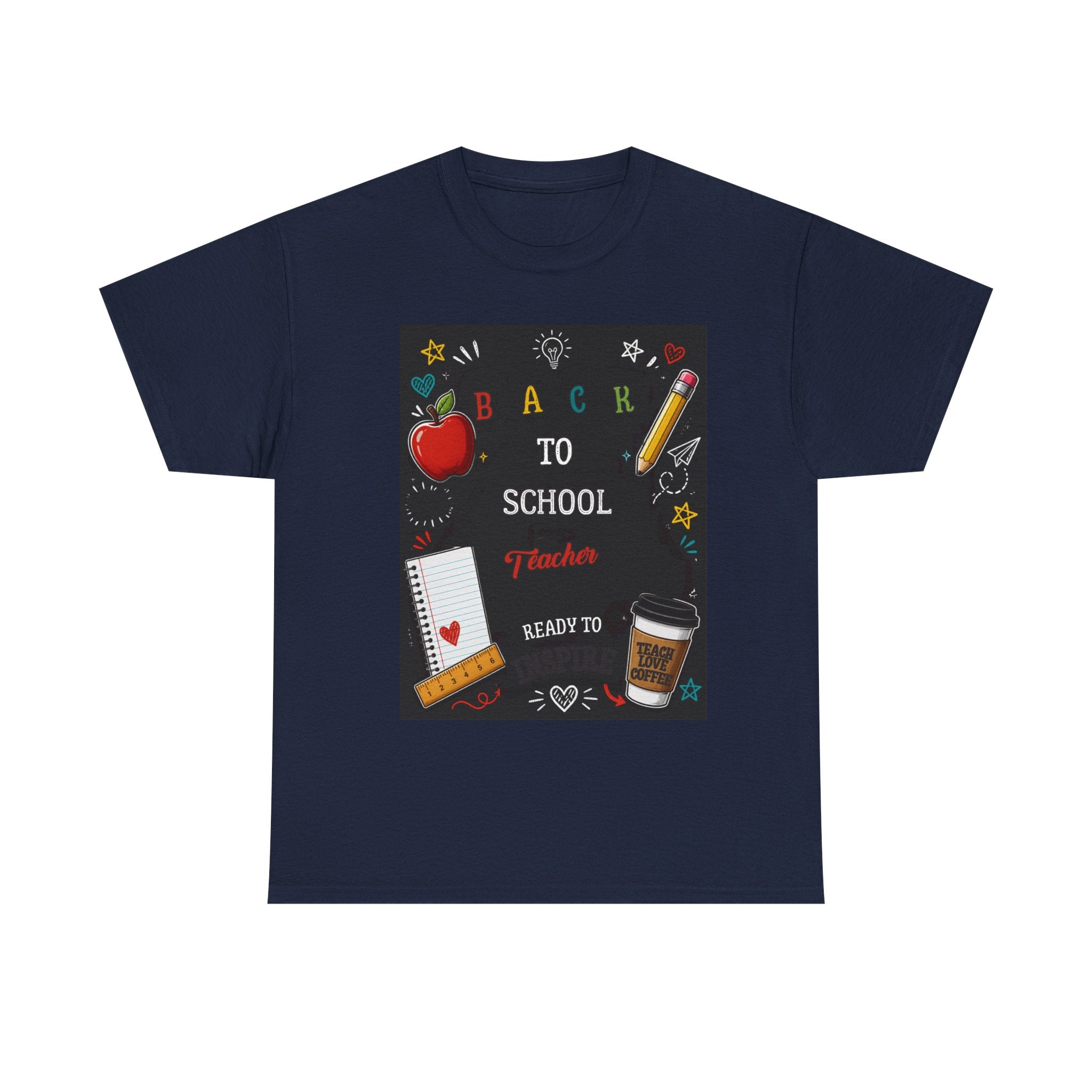 Classic Unisex Heavy Cotton T-Shirt — Everyday Casual Tee for Men & Women | Comfortable Fit