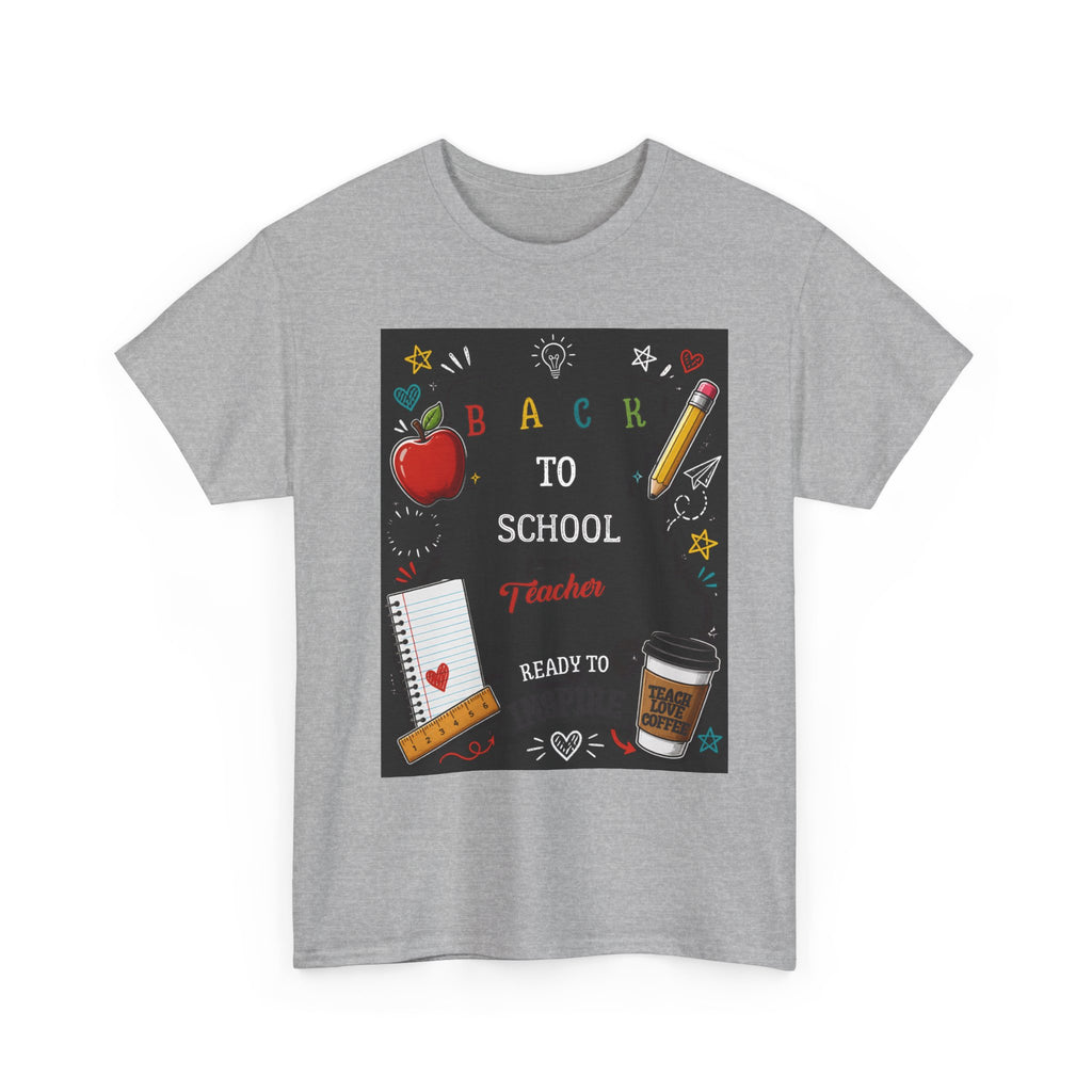 Classic Unisex Heavy Cotton T-Shirt — Everyday Casual Tee for Men & Women | Comfortable Fit