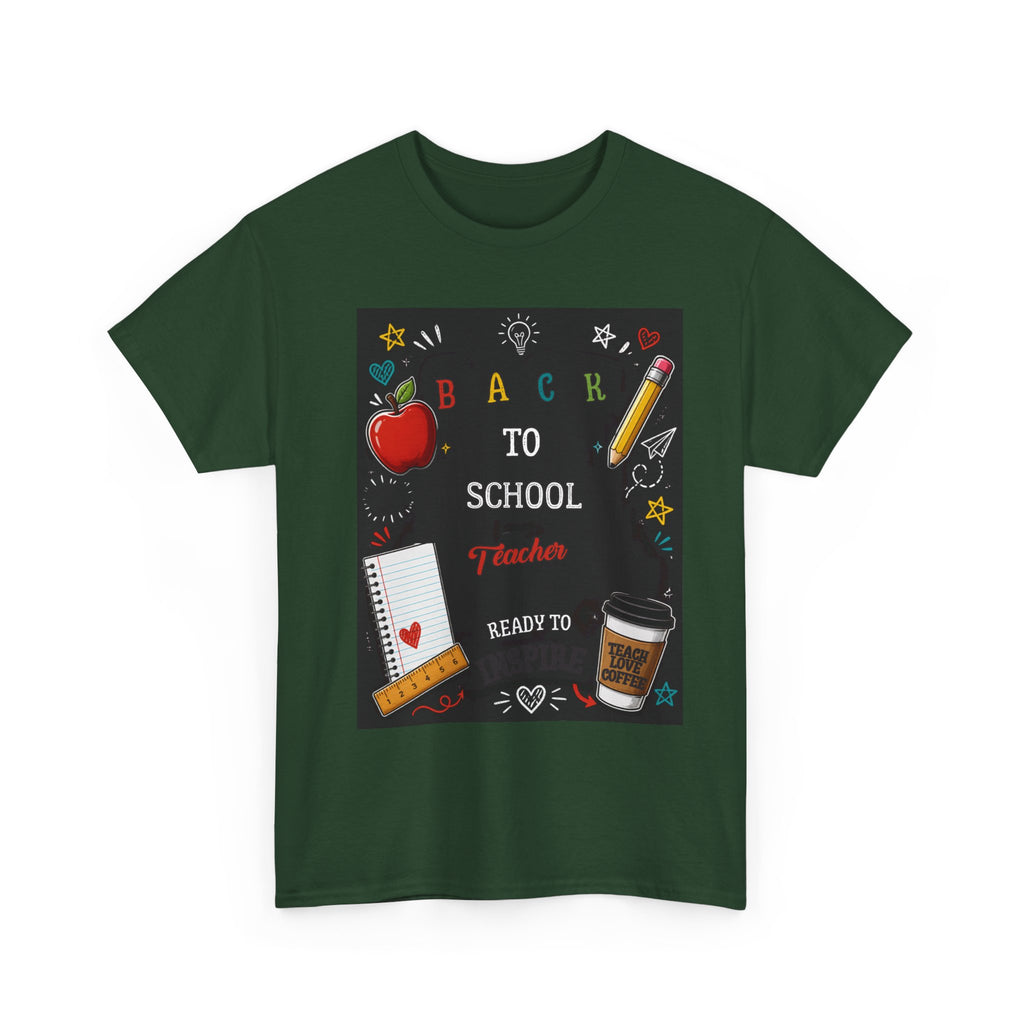 Classic Unisex Heavy Cotton T-Shirt — Everyday Casual Tee for Men & Women | Comfortable Fit