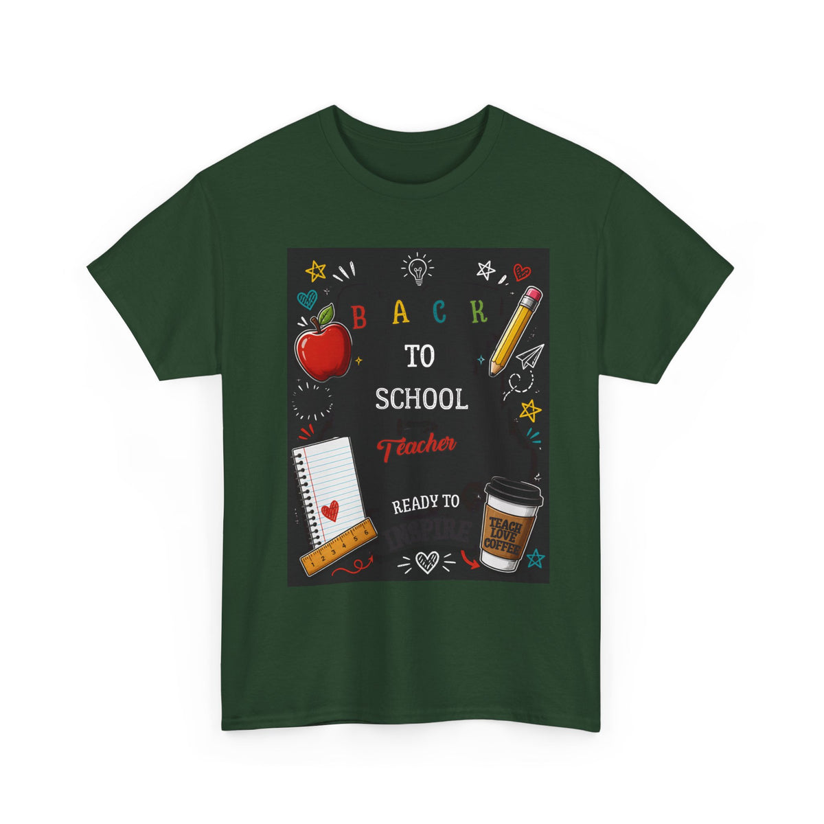 Classic Unisex Heavy Cotton T-Shirt — Everyday Casual Tee for Men & Women | Comfortable Fit