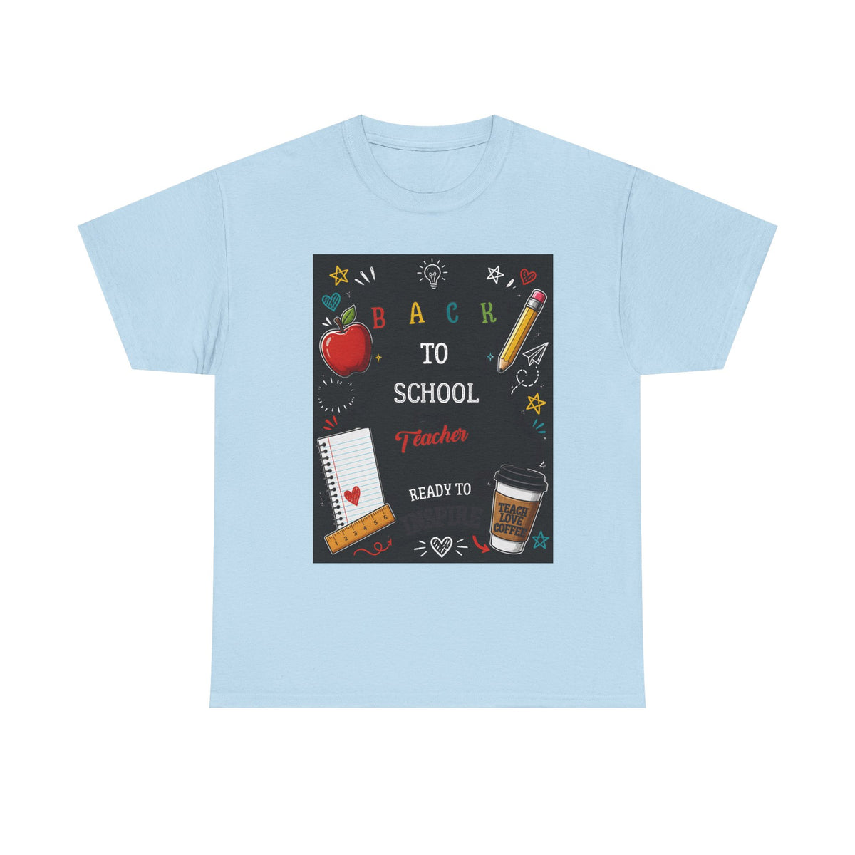 Classic Unisex Heavy Cotton T-Shirt — Everyday Casual Tee for Men & Women | Comfortable Fit