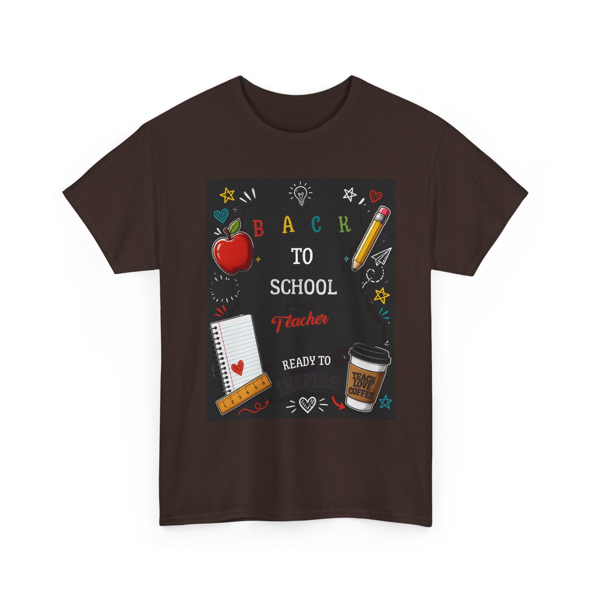 Classic Unisex Heavy Cotton T-Shirt — Everyday Casual Tee for Men & Women | Comfortable Fit