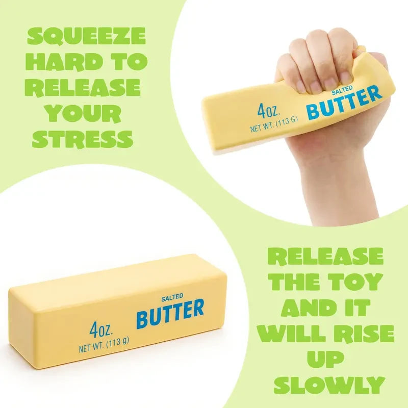 Slow Rising Butter Stick Squishy Toy