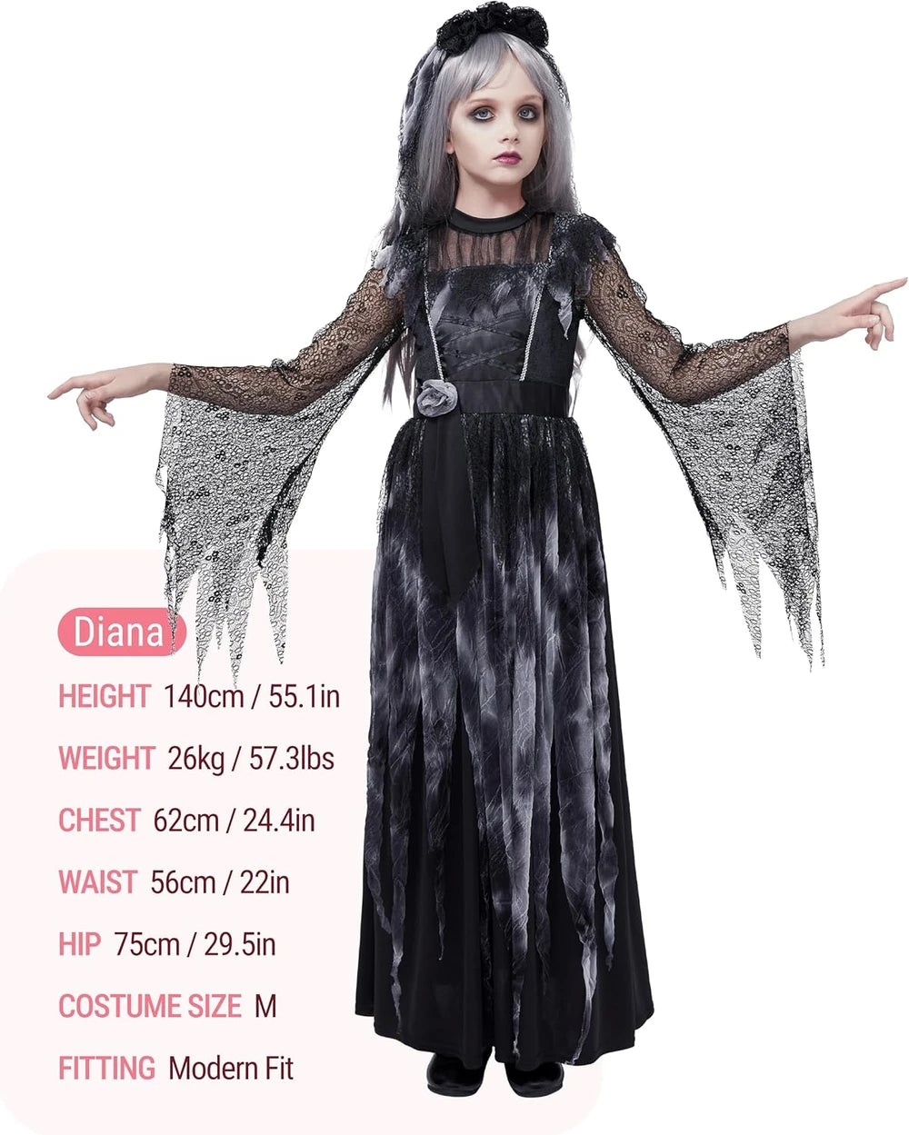 Gothic Cemetery Bride Costume