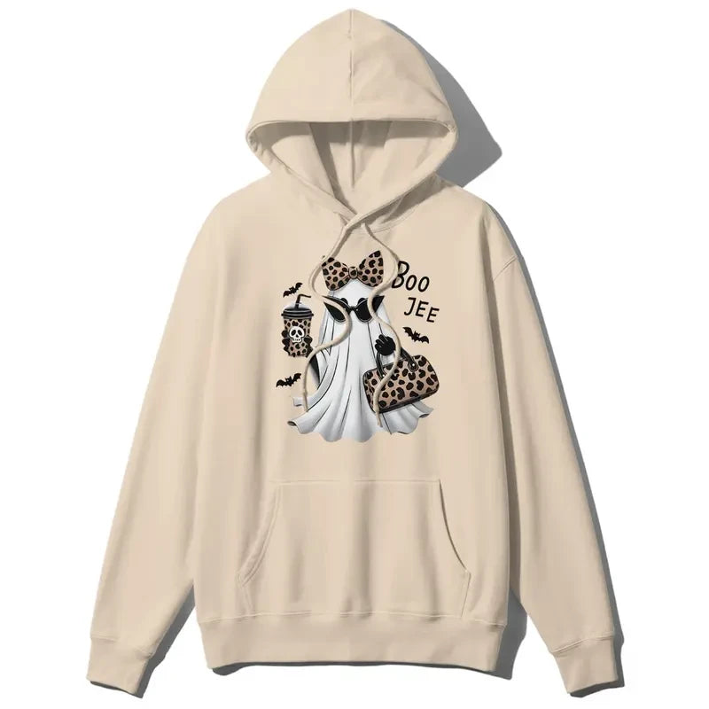 Leopard Ghost Halloween T-Shirt