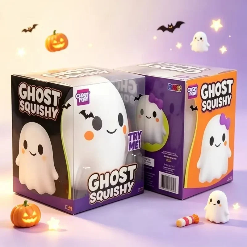 Bow Ghost Stress Relief Toy