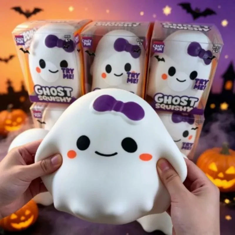 Bow Ghost Stress Relief Toy
