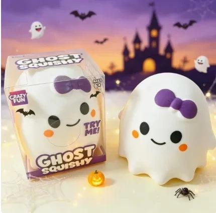 Bow Ghost Stress Relief Toy