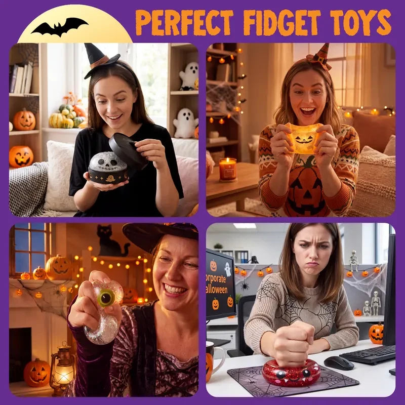 Halloween Sensory Dumpling Squishy Toy