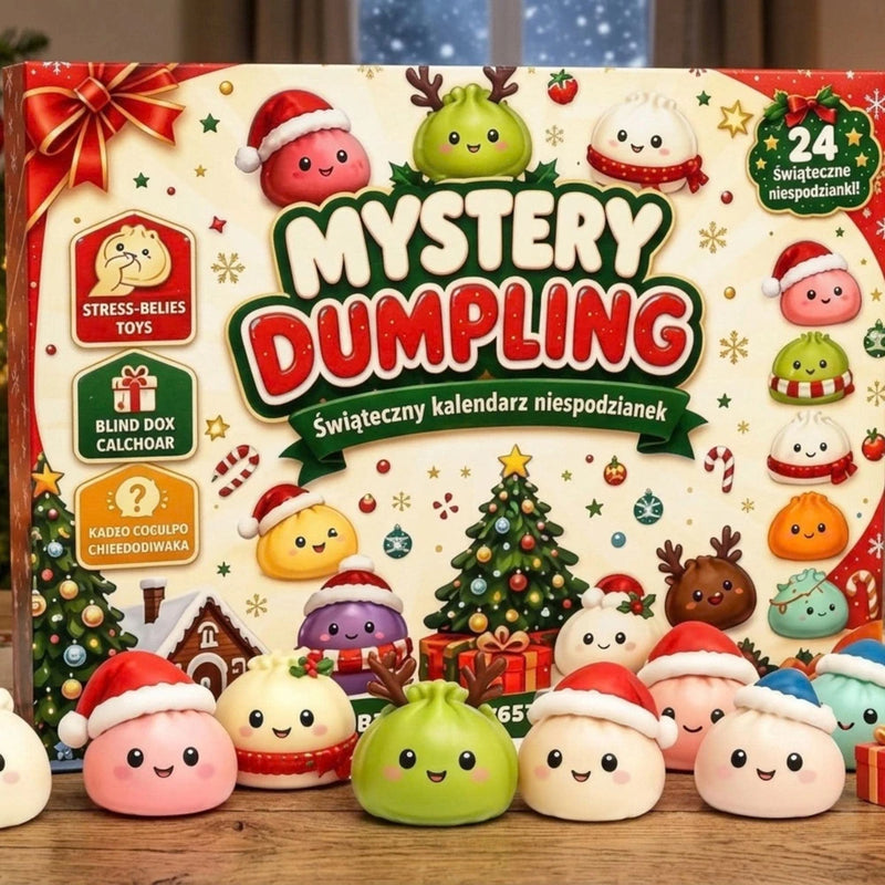 Countdown to CHRISTMAS!!!!  Dumpling Advent Calendar