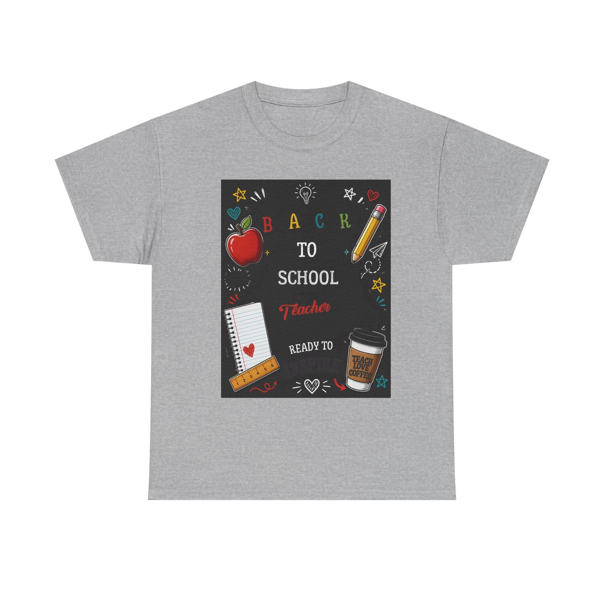 Classic Unisex Heavy Cotton T-Shirt — Everyday Casual Tee for Men & Women | Comfortable Fit