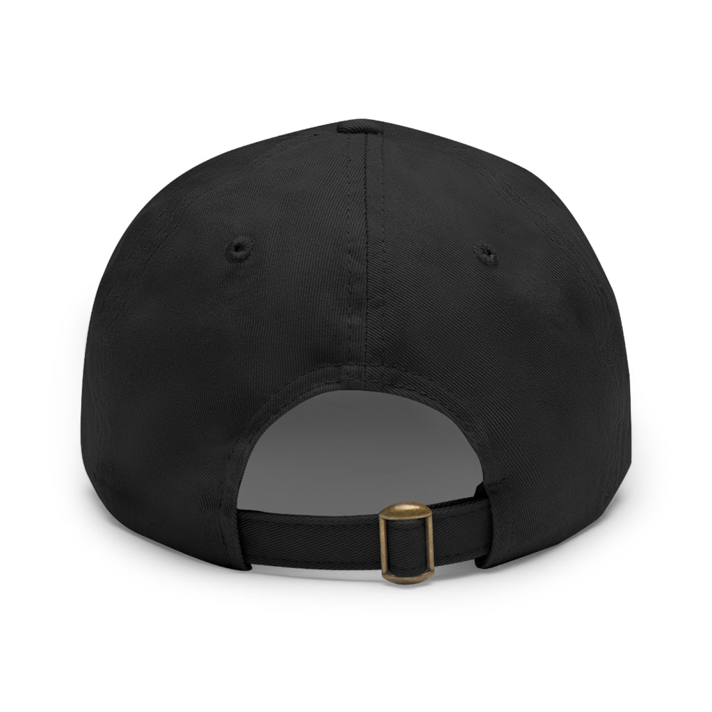 God, Guns, & Butter Leather Patch Dad Hat