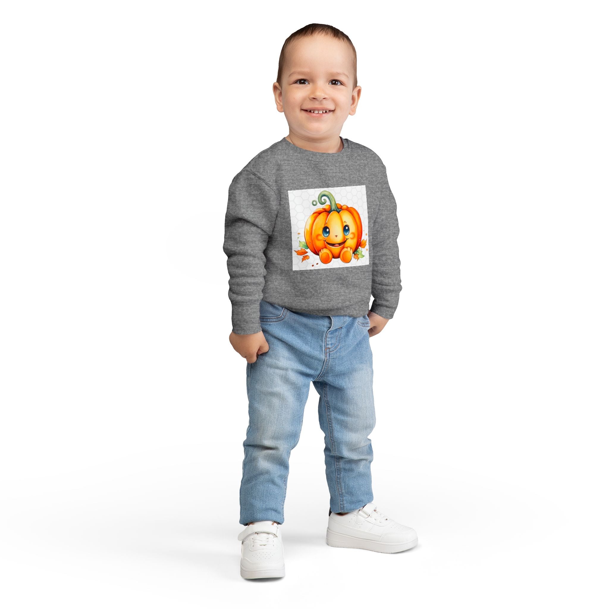 Toddler Halloween Sweatshirt | Pumpkin Patch Outfit Kids | Fall Crewneck Toddler | Family Photo Shirt Baby