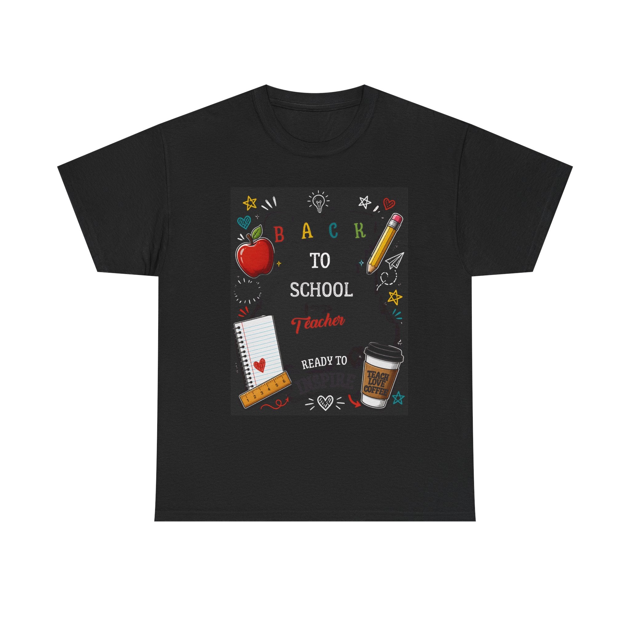 Classic Unisex Heavy Cotton T-Shirt — Everyday Casual Tee for Men & Women | Comfortable Fit