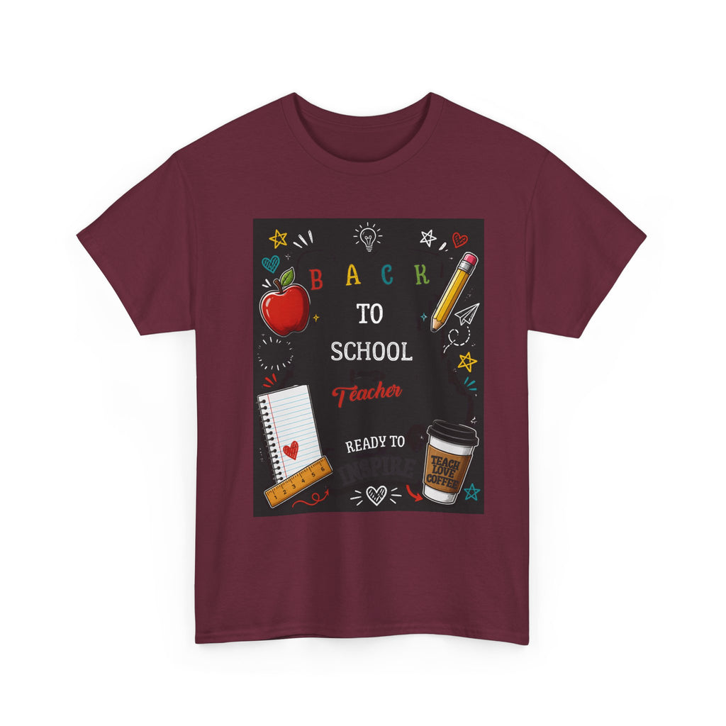 Classic Unisex Heavy Cotton T-Shirt — Everyday Casual Tee for Men & Women | Comfortable Fit