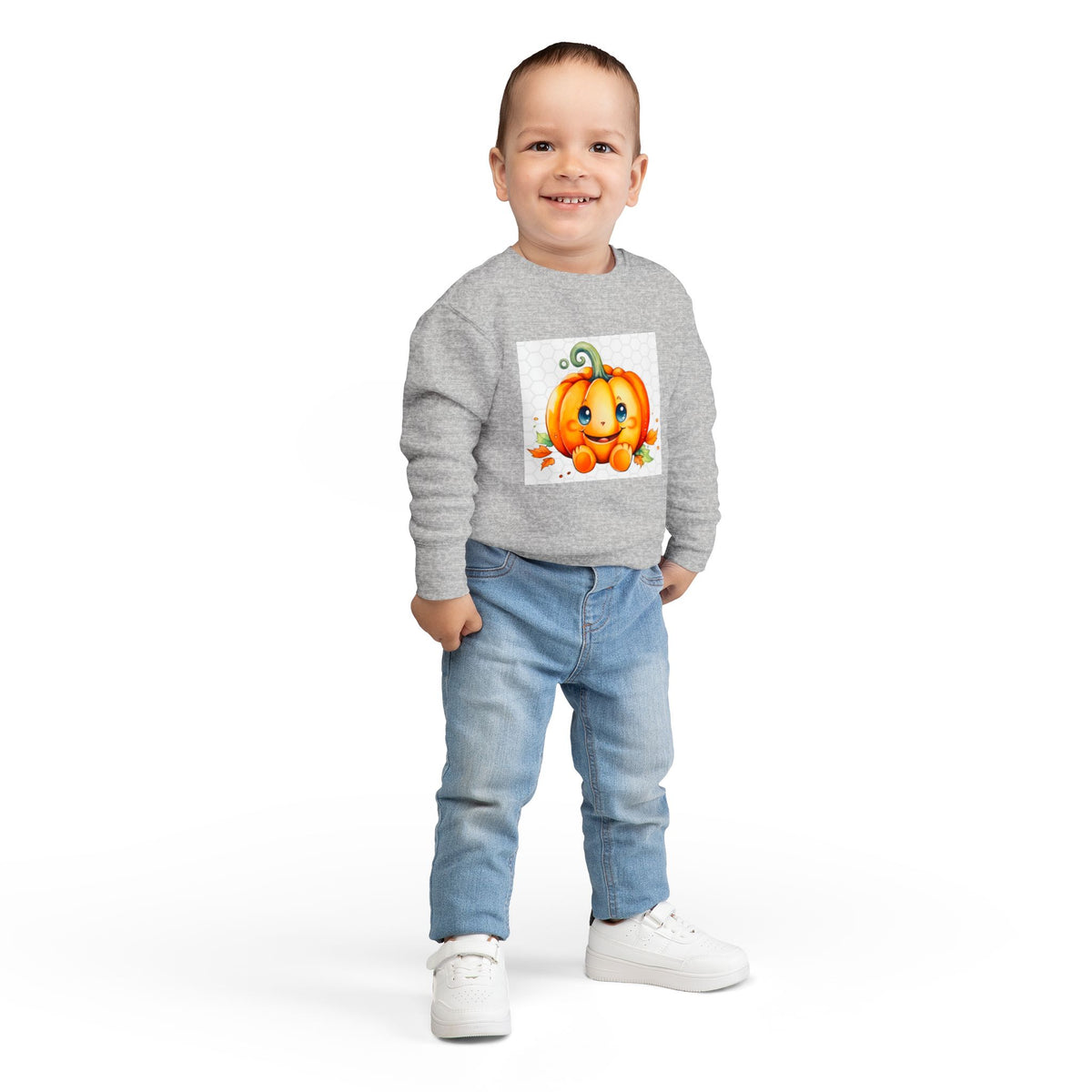 Toddler Halloween Sweatshirt | Pumpkin Patch Outfit Kids | Fall Crewneck Toddler | Family Photo Shirt Baby