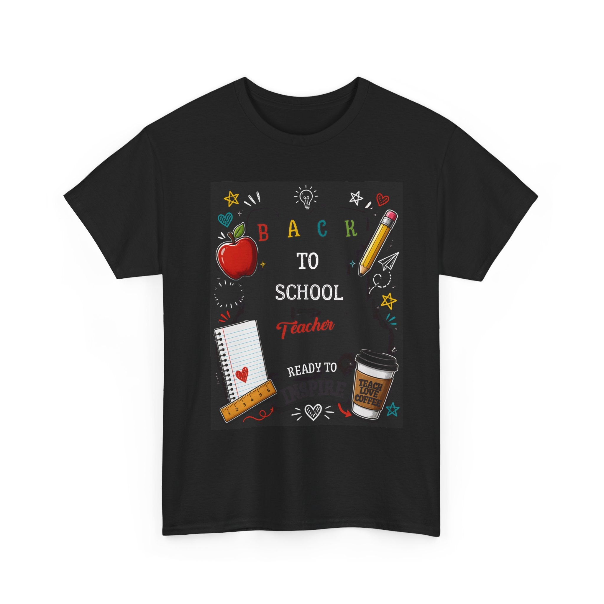 Classic Unisex Heavy Cotton T-Shirt — Everyday Casual Tee for Men & Women | Comfortable Fit
