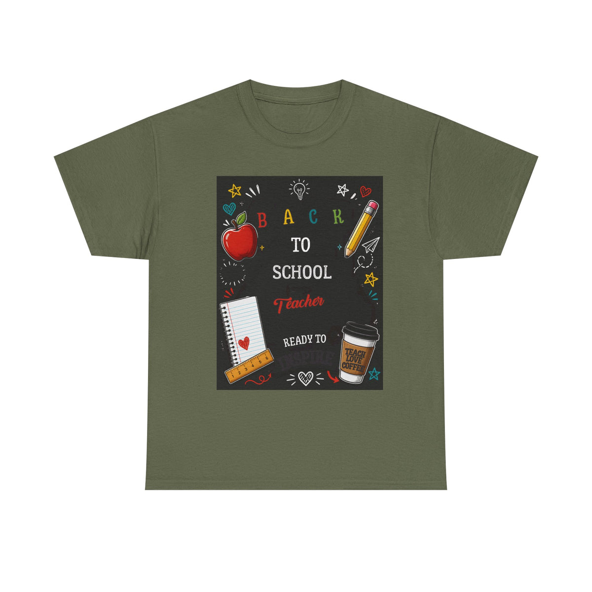 Classic Unisex Heavy Cotton T-Shirt — Everyday Casual Tee for Men & Women | Comfortable Fit